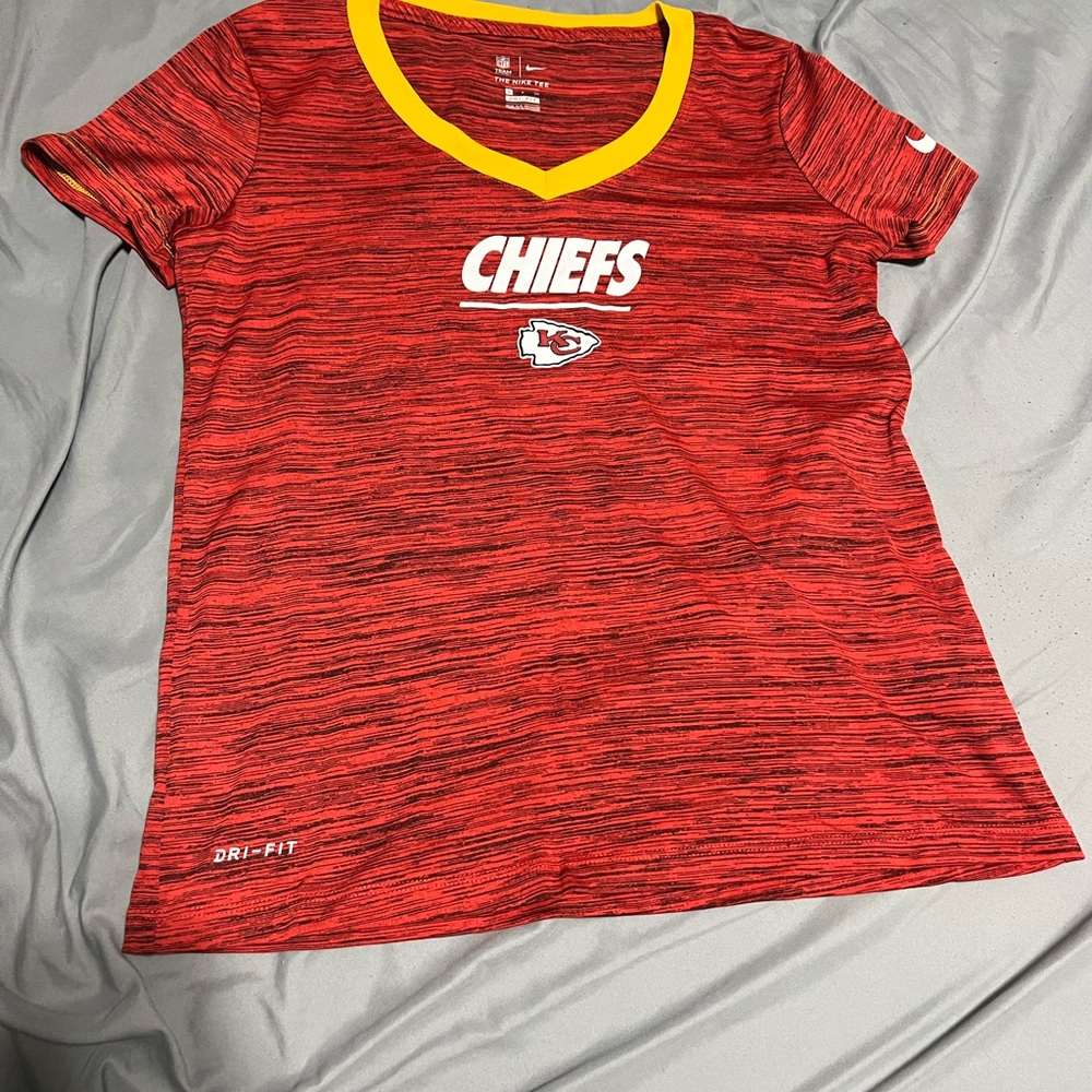 Kansas City Chiefs Red Dri-Fit Shirt